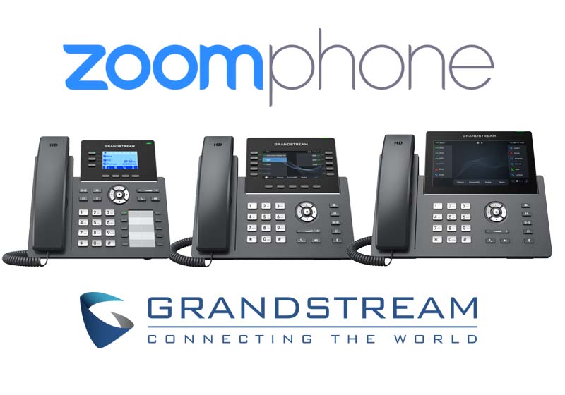 Grandstream's GRP Series IP Phones Certified with Zoom Phone